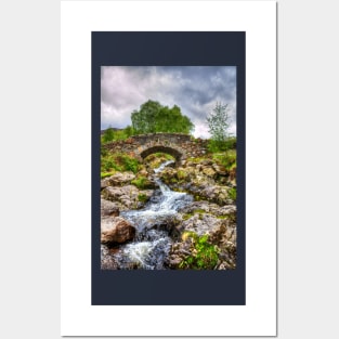 Ashness Bridge, Cumbria Posters and Art